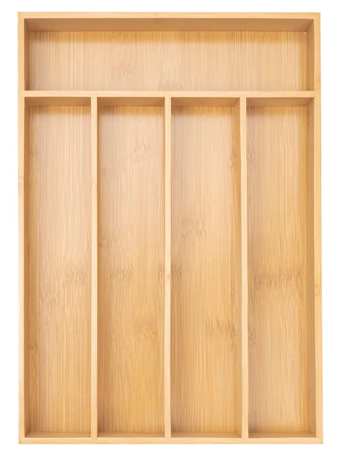 Bamboo Silverware Holder