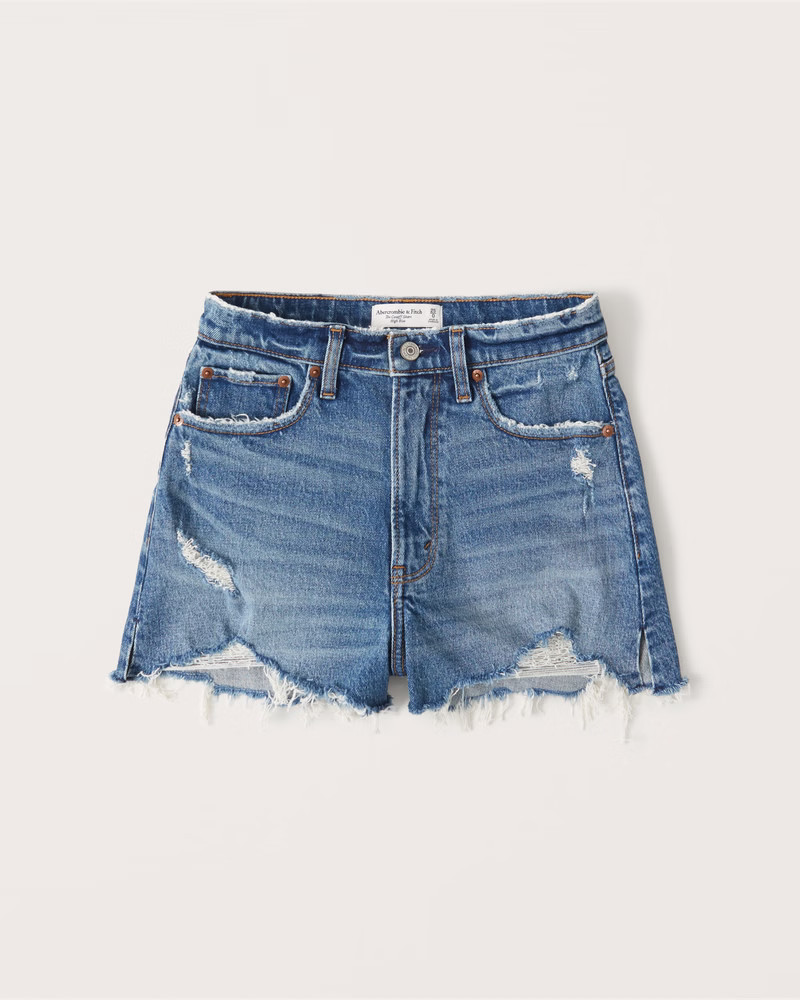 90s High Rise Cutoff Shorts | Abercrombie & Fitch (US)