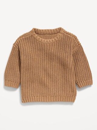 Unisex Shaker-Stitch Pullover Sweater for Baby | Old Navy (US)