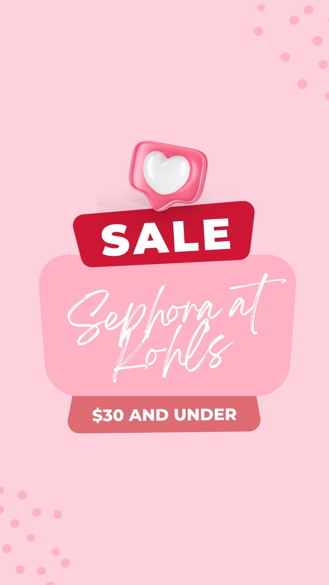 @Sephora  at @Kohl's  💄✨ ALL $30 & under!! Run, don’t walk 🏃‍♀️💖 

#LTKBeauty #LTKdayinmylife #LTKSaleAlert