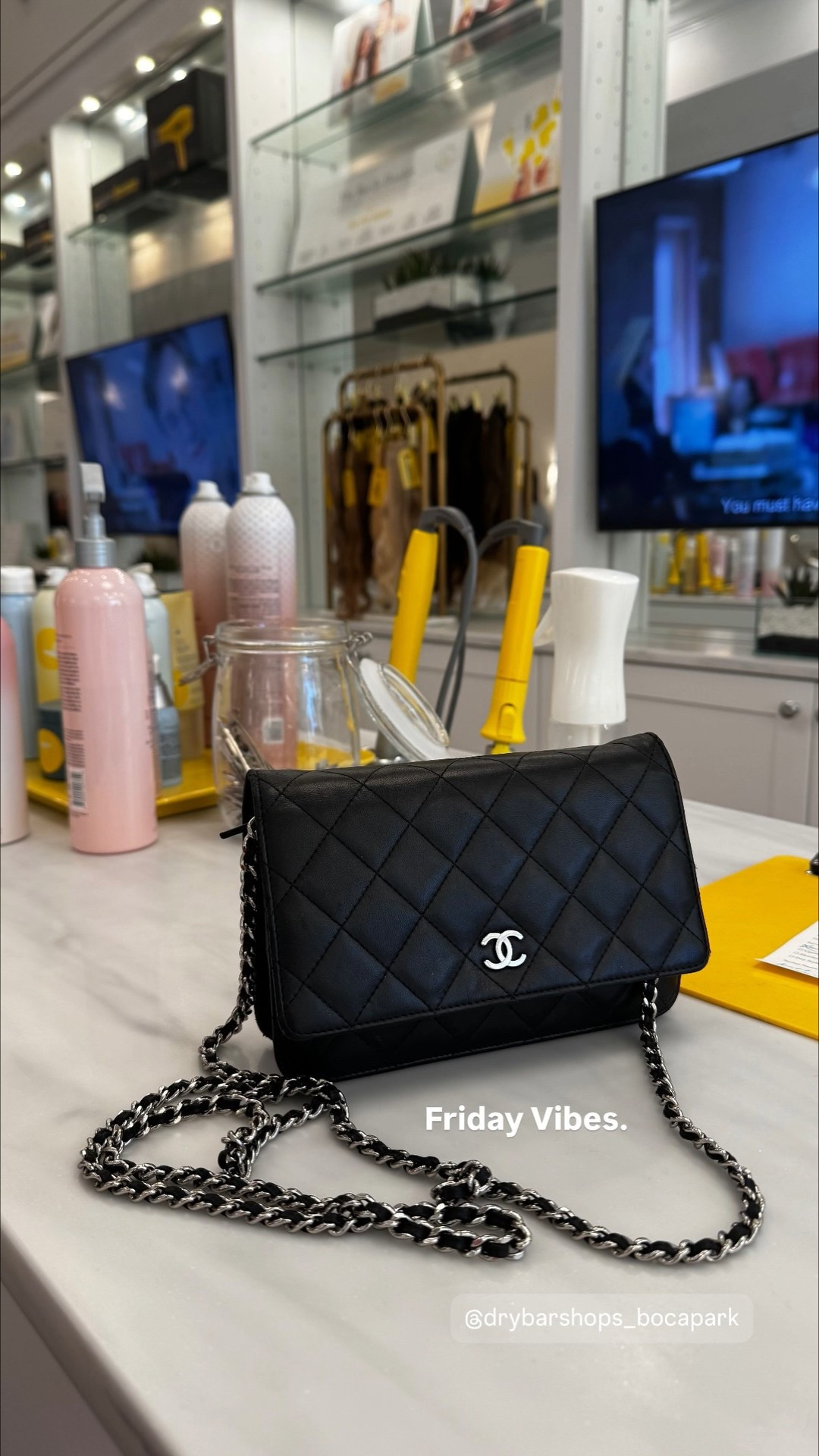 Friday Vibes. Blowout to kick off the weekend. With my Classic Chanel WOC. 

This was actually my very first Chanel! I wanted a classic piece that I could forever wear! And here we are, 20 years later! Still loving her!!  

#LTKOver40 #LTKItBag #LTKGiftGuide