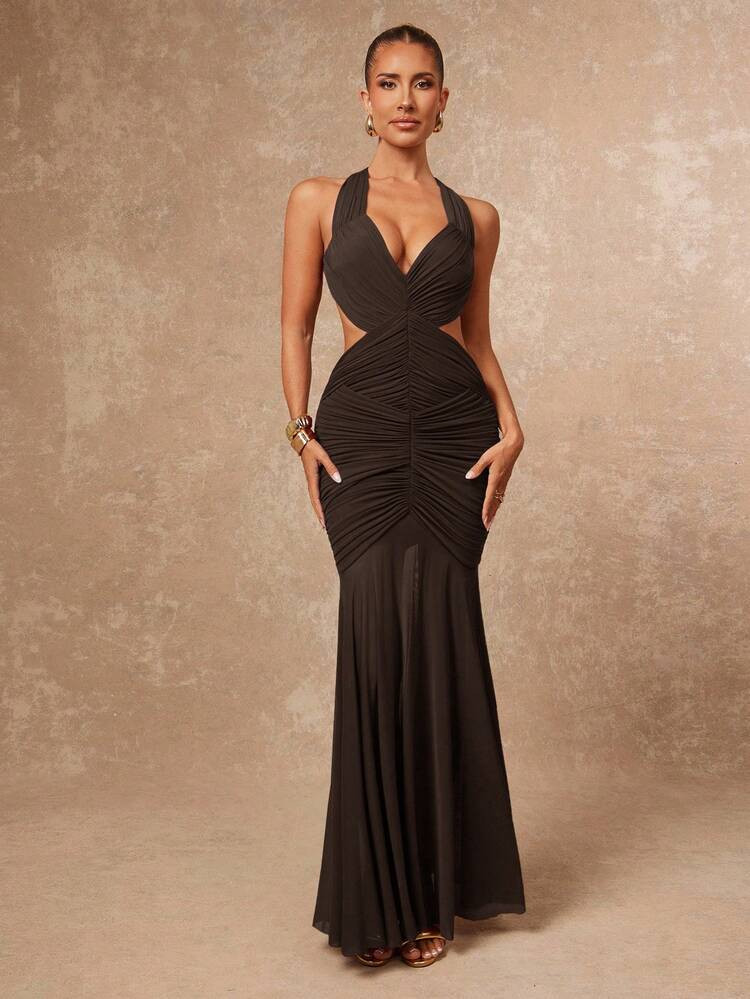 Brown Lumalex maxi | SHEIN