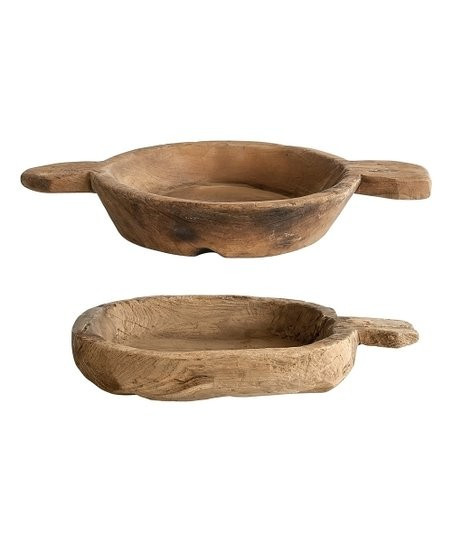 Brown Found Wood Bowl | Zulily