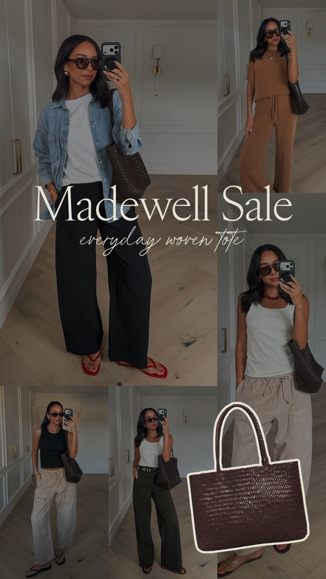 How I've styled the signature woven tote from Madewell for casual outfits! I have it in coffee bean but it comes in so many other colors and is on sale now!! It's the perfect everyday tote bag for your fall-transitional outfits.

sale alert, teacher outfits, back-to-school outfits, work conference outfits, office outfits, fall outfits, fall fashion, chic outfits

#LTKSeasonal #LTKSaleAlert
