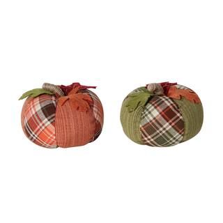 Assorted 5" Plaid Tabletop Pumpkin Accent by Ashland® | Michaels Stores