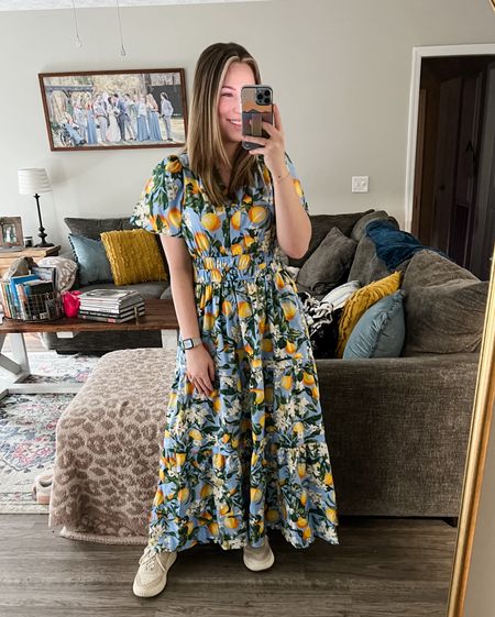 lemon dress, Anthropologie dress, Anthropologie maxi dress, work outfit, spring outfit, vacation outfit, vacation dresss

#LTKtravel #LTKworkwear #LTKstyletip