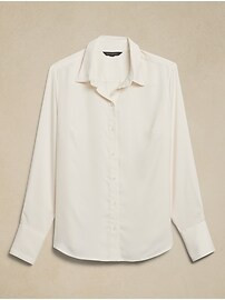 Silky Classic Shirt | Banana Republic Factory