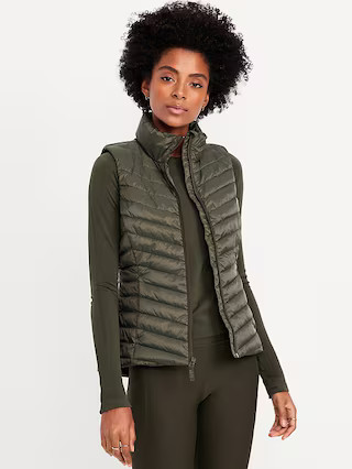 Water-Resistant Packable Puffer Vest | Old Navy (US)
