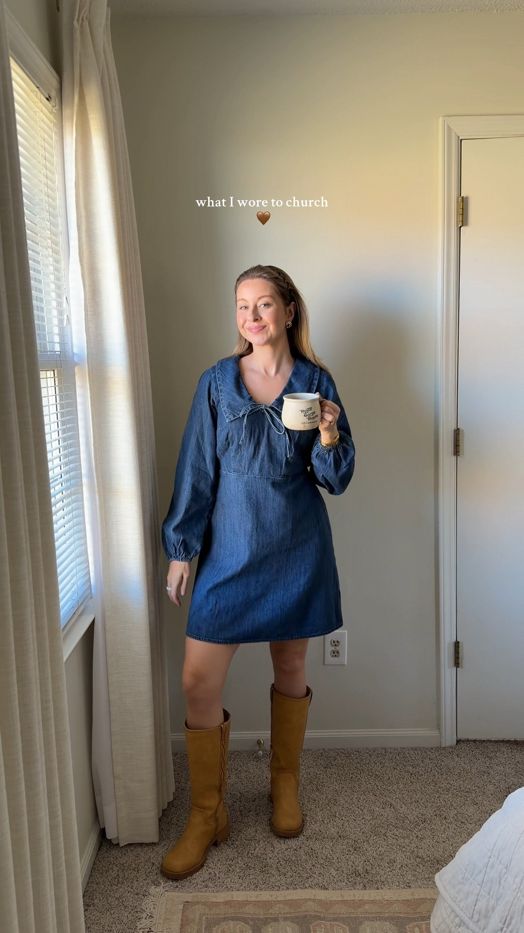 This dress immediately caught my eye at Old Navy 🤎 Wearing a small! 

#LTKFindsUnder100 #LTKFindsUnder50