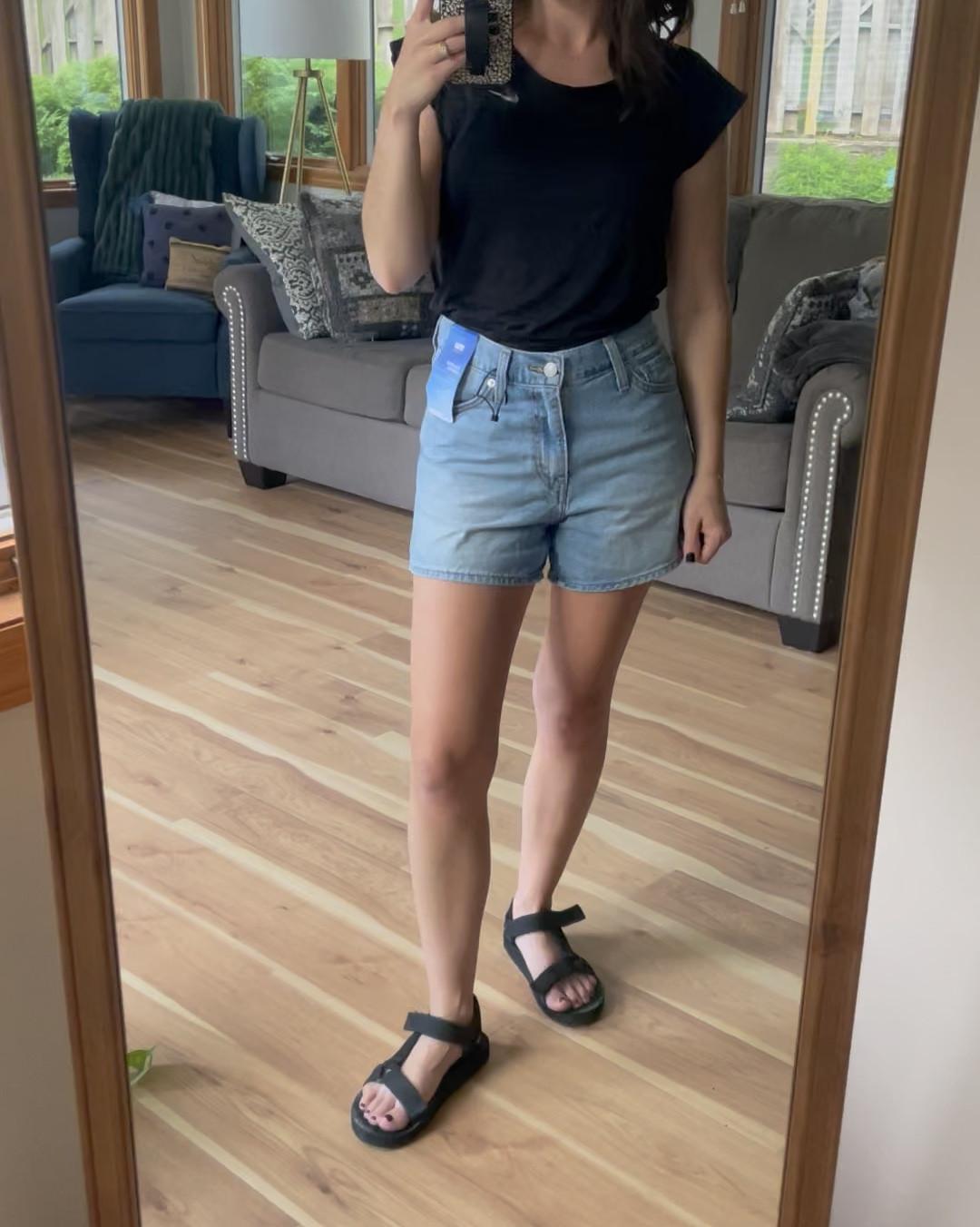 Denim shorts. TTS. 

#LTKSummerEdit #LTKSeasonal