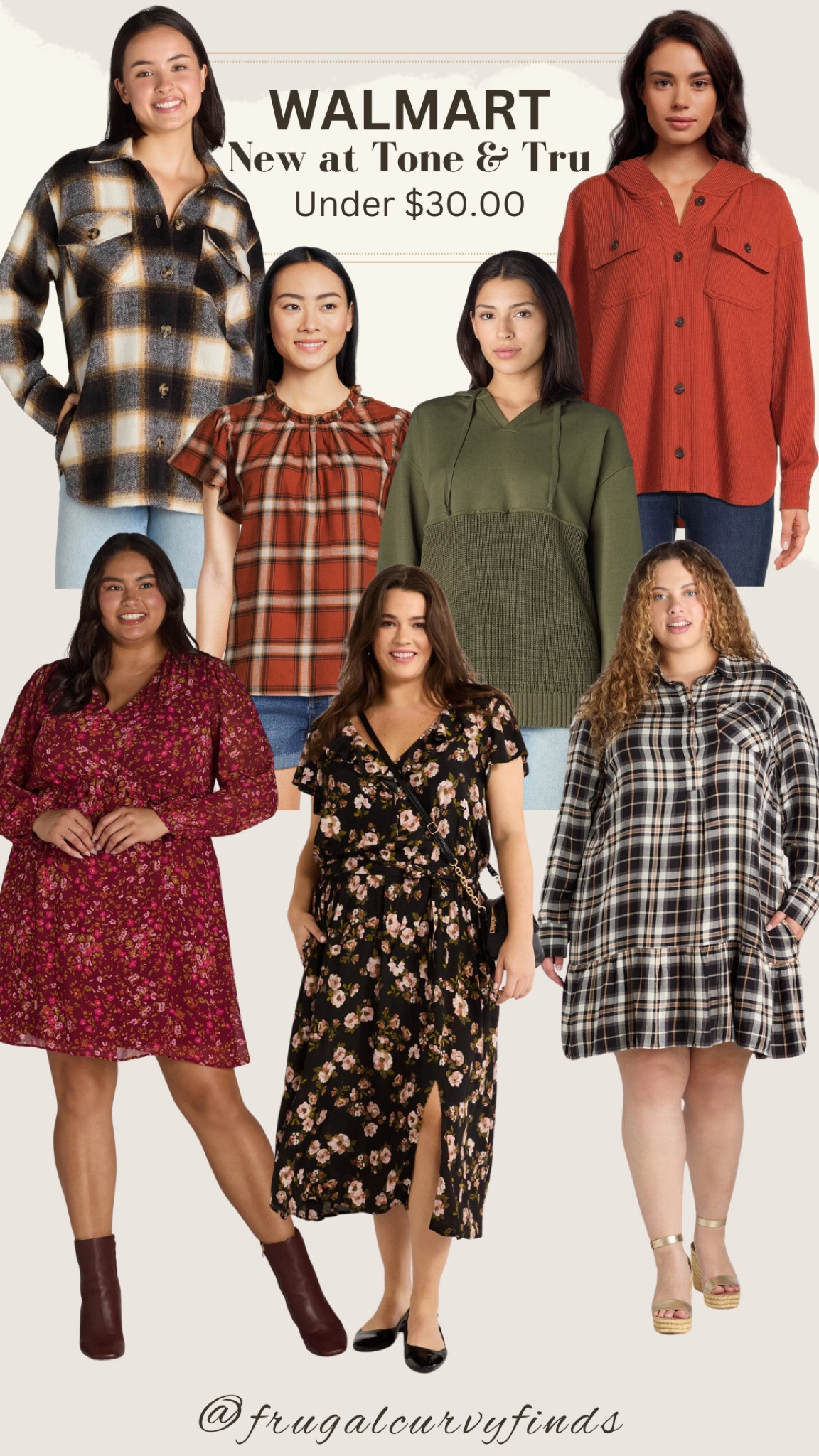 Walmart Time & Tru New Fall Arrivals. Available in sizes Small-XXXL. Everything under $30!

Includes dresses, jackets, sweaters, cardigans and blouses



#LTKFindsUnder50 #LTKStyleTip #LTKPlusSize