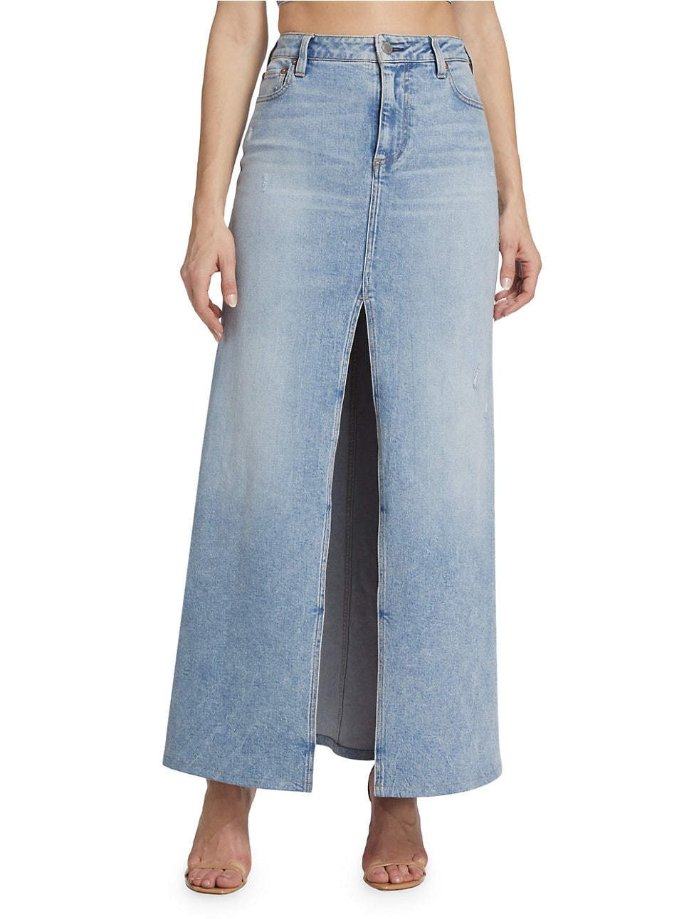 Rye Denim Maxi Skirt | Saks Fifth Avenue