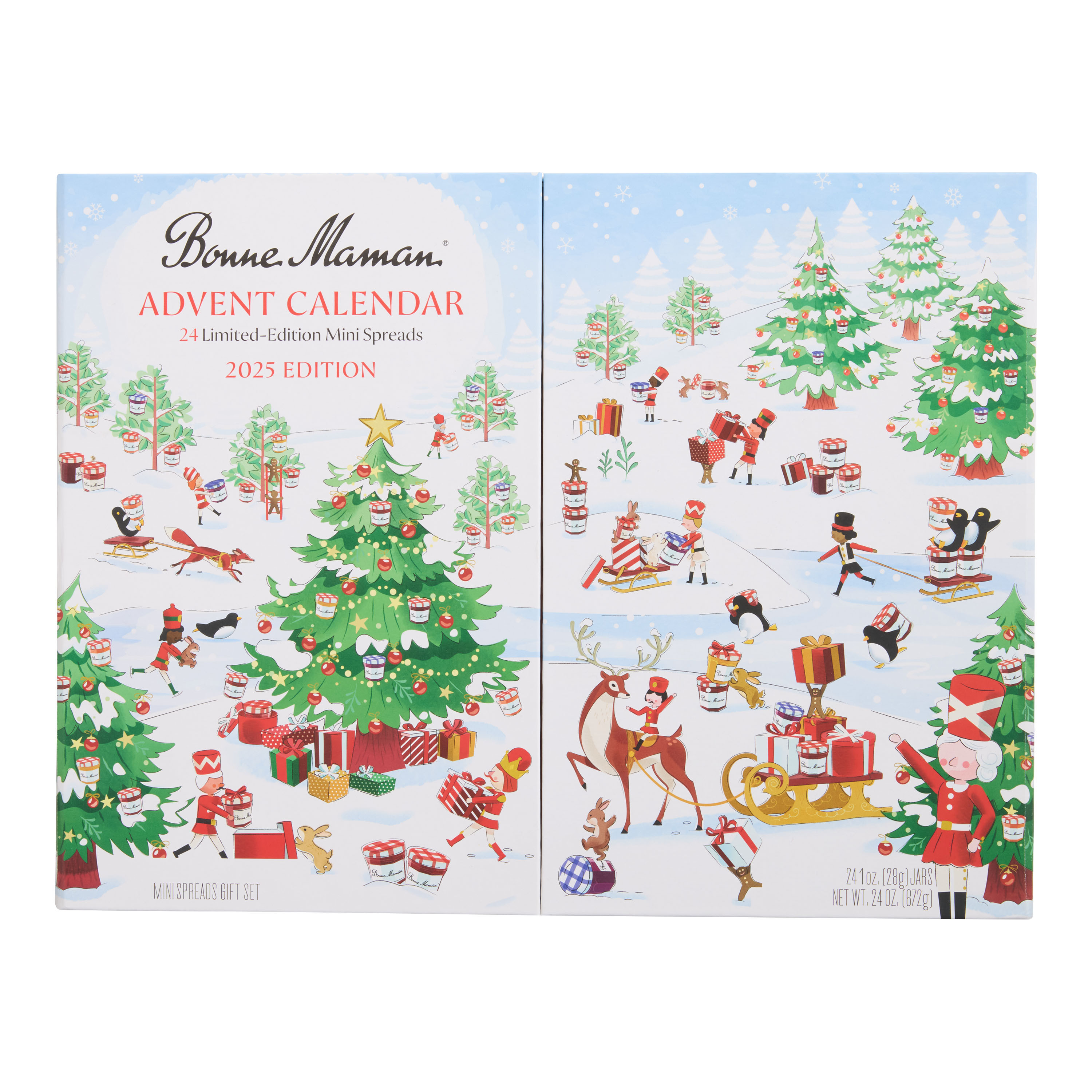Bonne Maman Fruit Spreads and Honey Advent Calendar | World Market