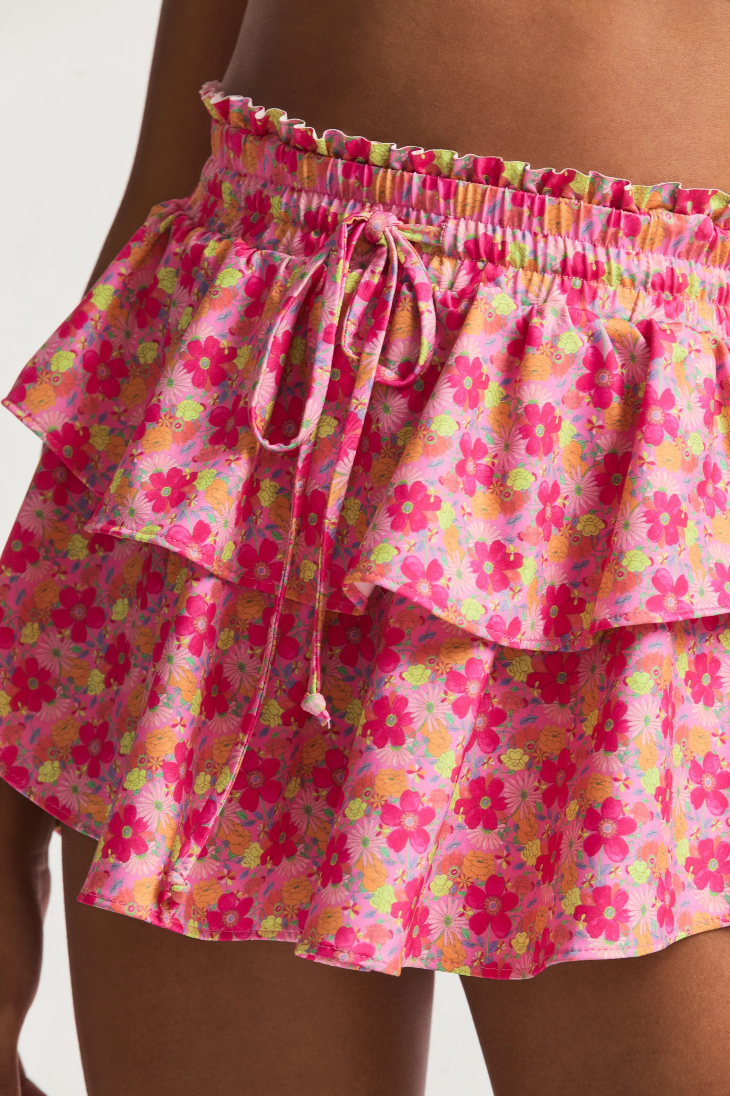 Citrine Mini Skirt | LOVESHACKFANCY