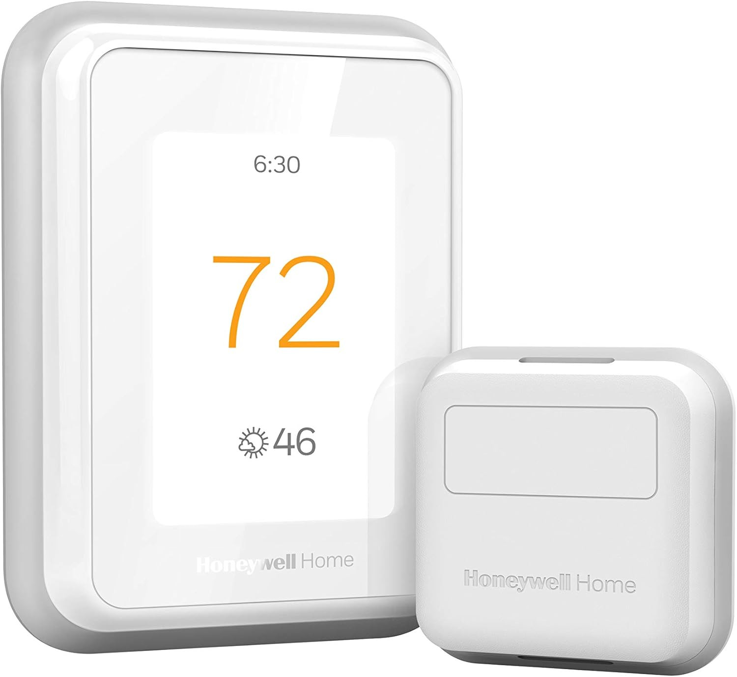 Honeywell Home T9 WiFi Smart Thermostat with 1 Smart Room Sensor, Touchscreen Display, White | Amazon (US)