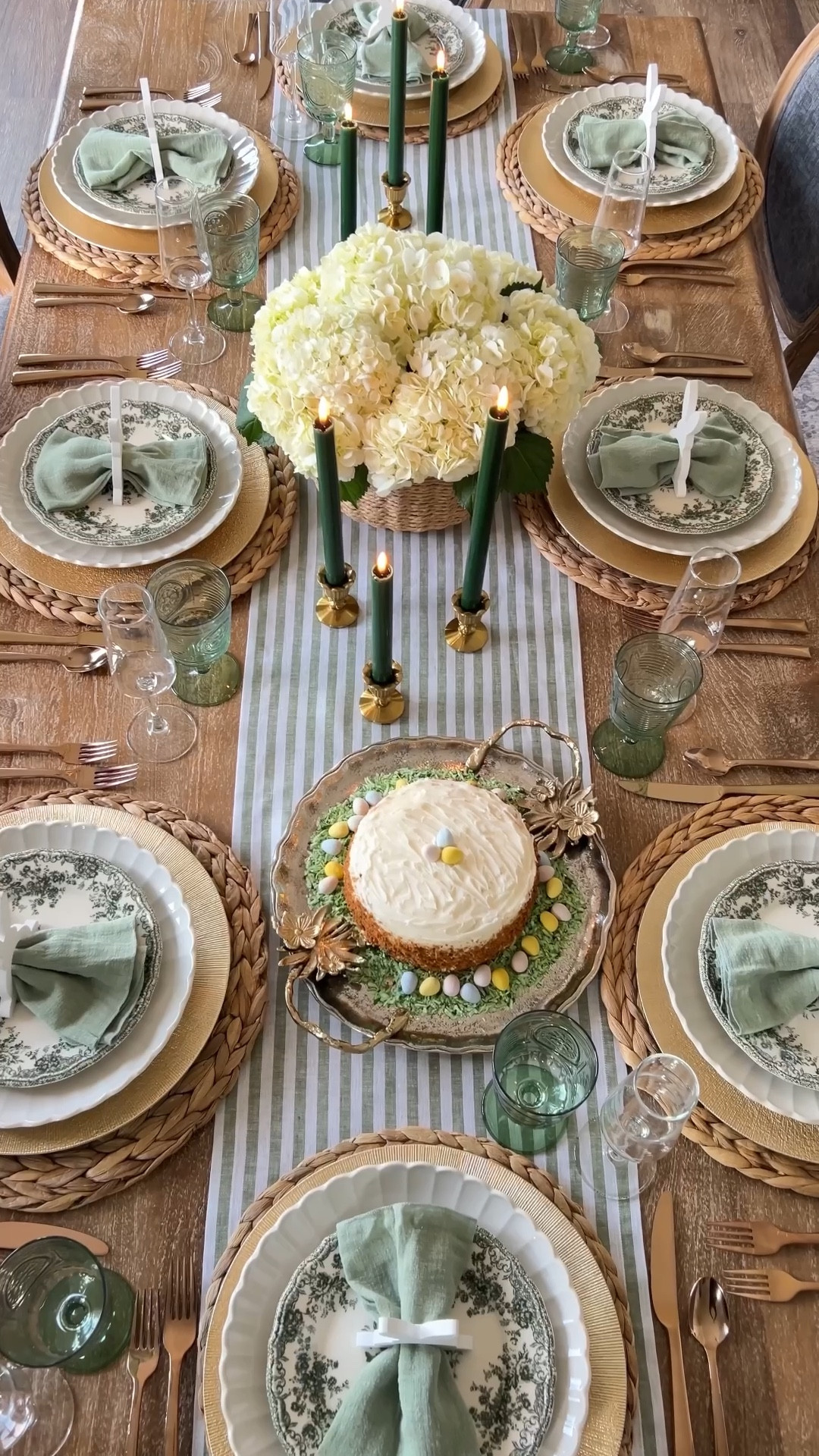 Spring table setting perfect for brunch or Easter  

#LTKSeasonal #LTKHome #LTKParties