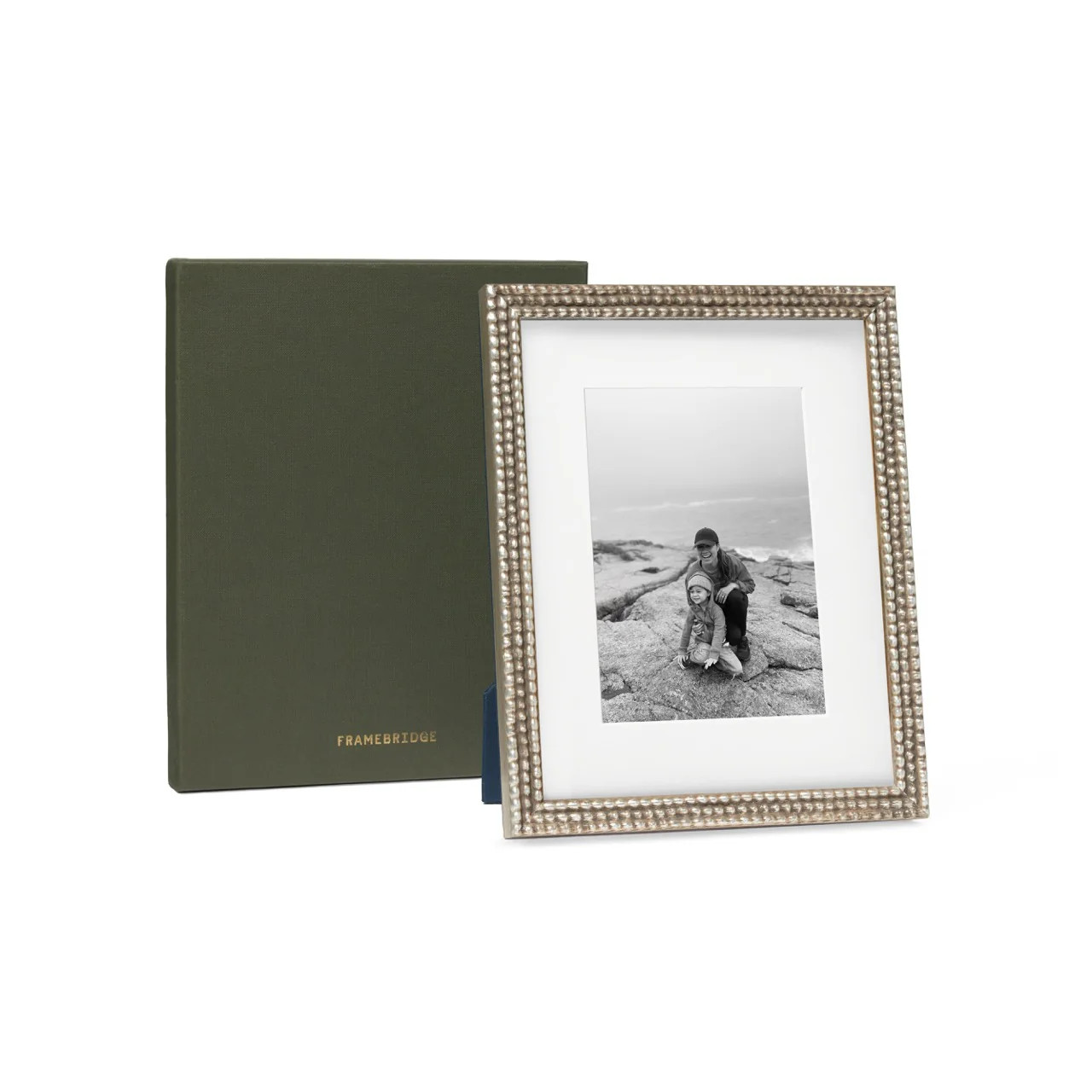 Beaded Frame Silver: 8x10 | Framebridge