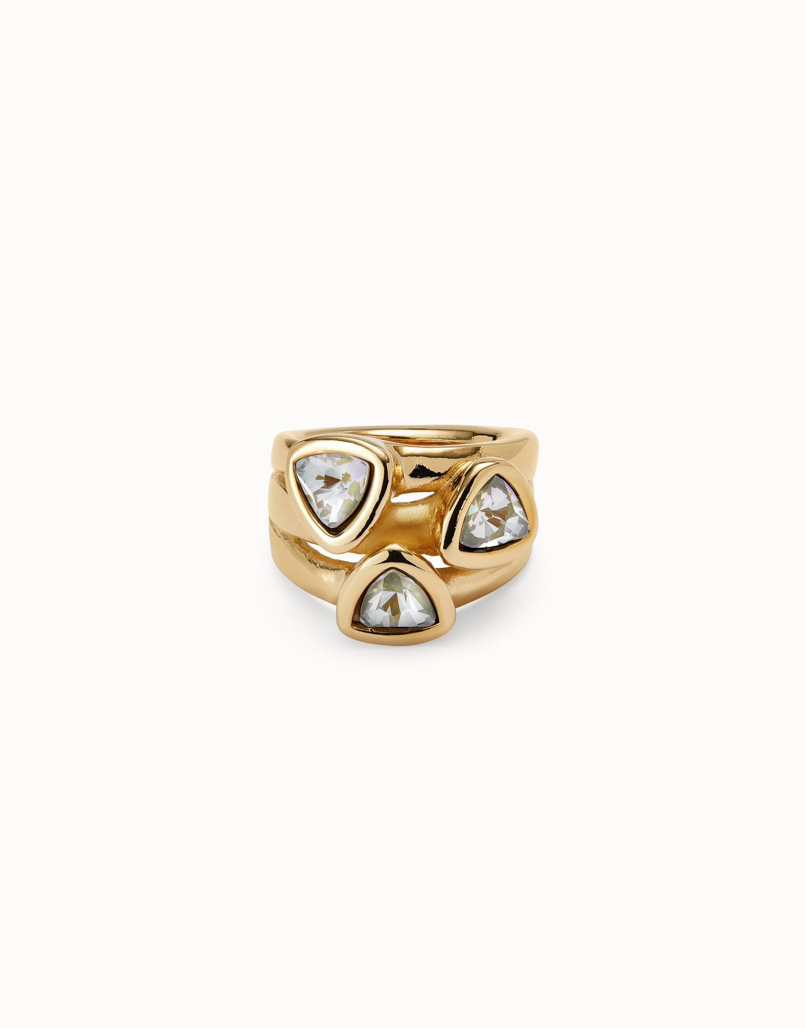 Ring with multicolor crystals | UNOde50