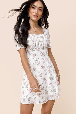 Nova Blooming Floral Mini Dress | Francesca's