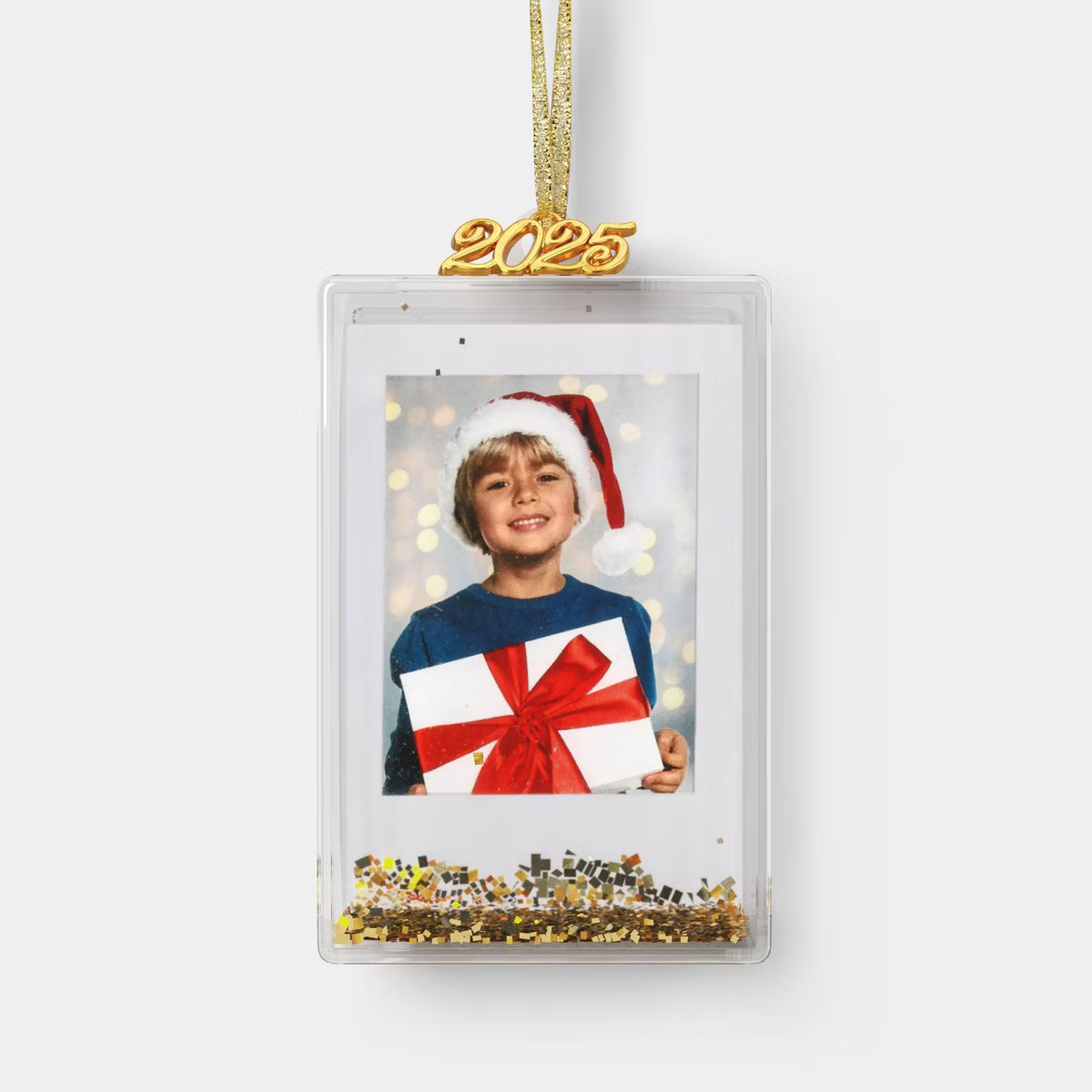 Liquid Glitter PS Photo Snow Picture Frame Gold - Wondershop™ | Target