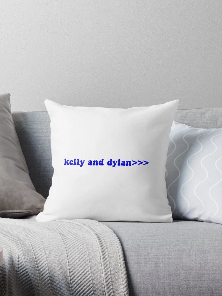 Kelly and Dylan>>> Throw Pillow | Redbubble (US)