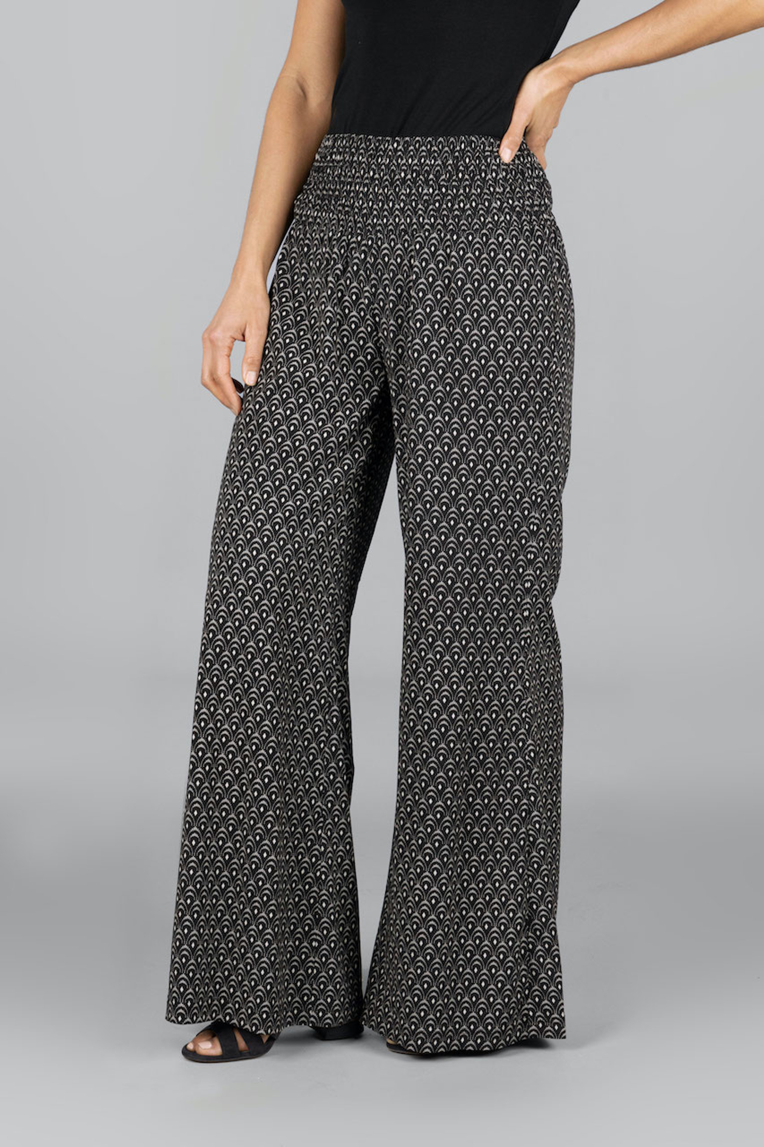 PORTOFINO PANT: WOODBLOCK | KIRAGRACE