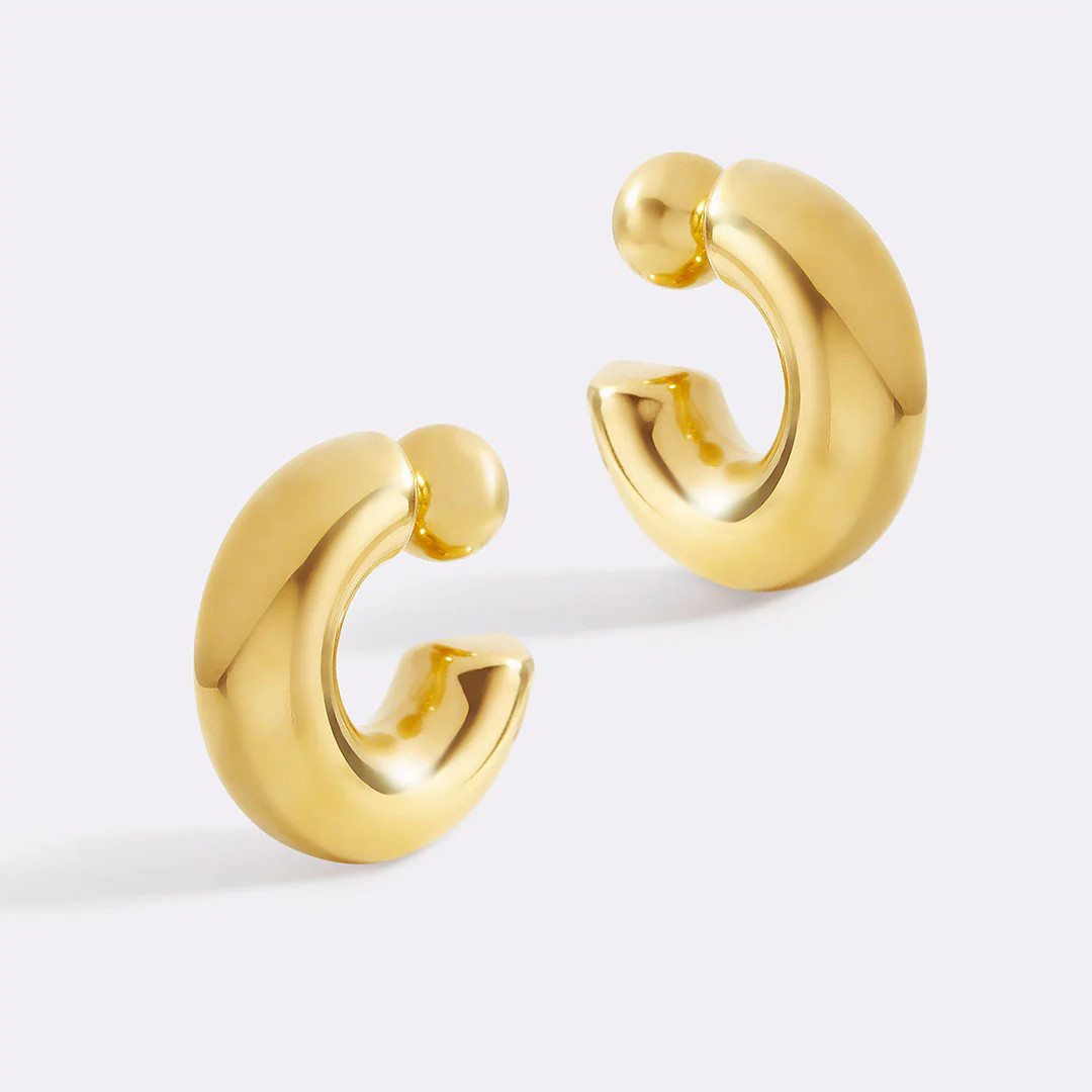 Reversible Hoop Earrings | Mint & Lily