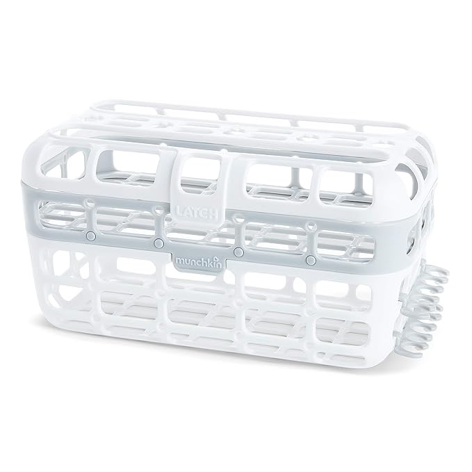Munchkin High Capacity Dishwasher Basket, 1 Pack, Grey | Amazon (US)
