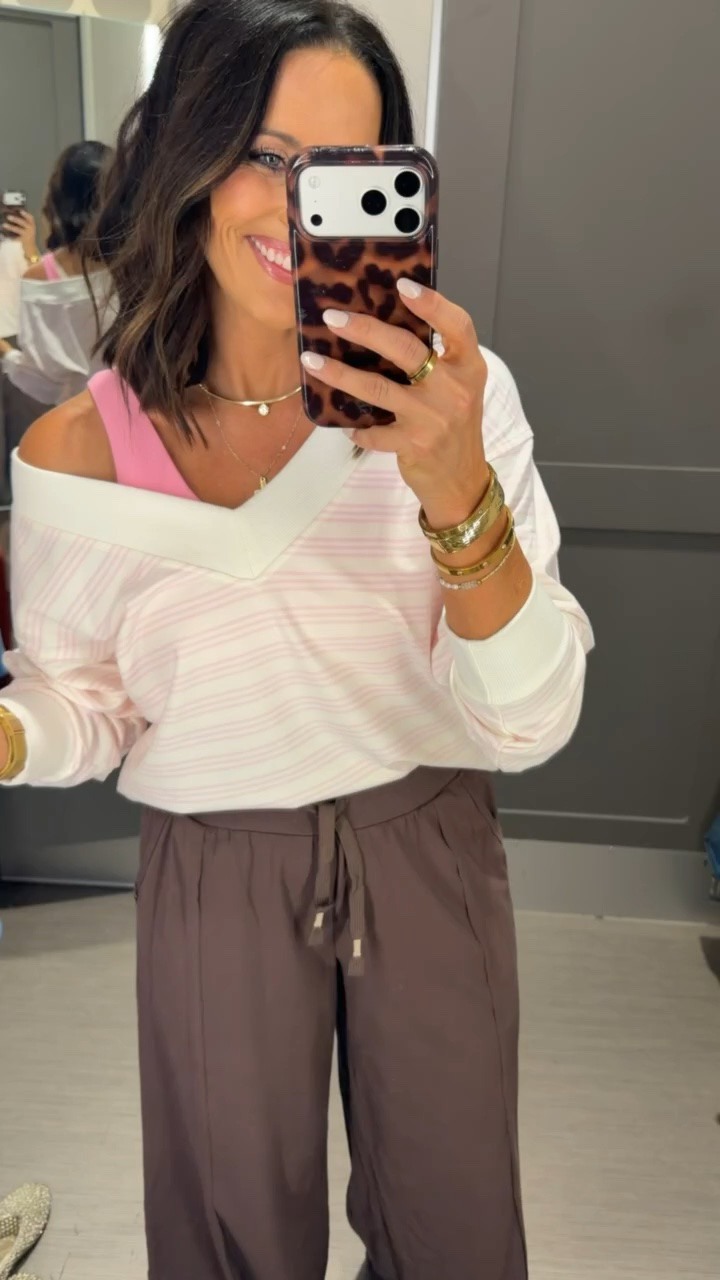 The cutest everyday comfy outfit lounge set! Such a good fp look for less that is so soft! Give me all the brown & pink vibes this fall! Wearing a small in everything!

#LTKmomlife #LTKootd #LTKPetite