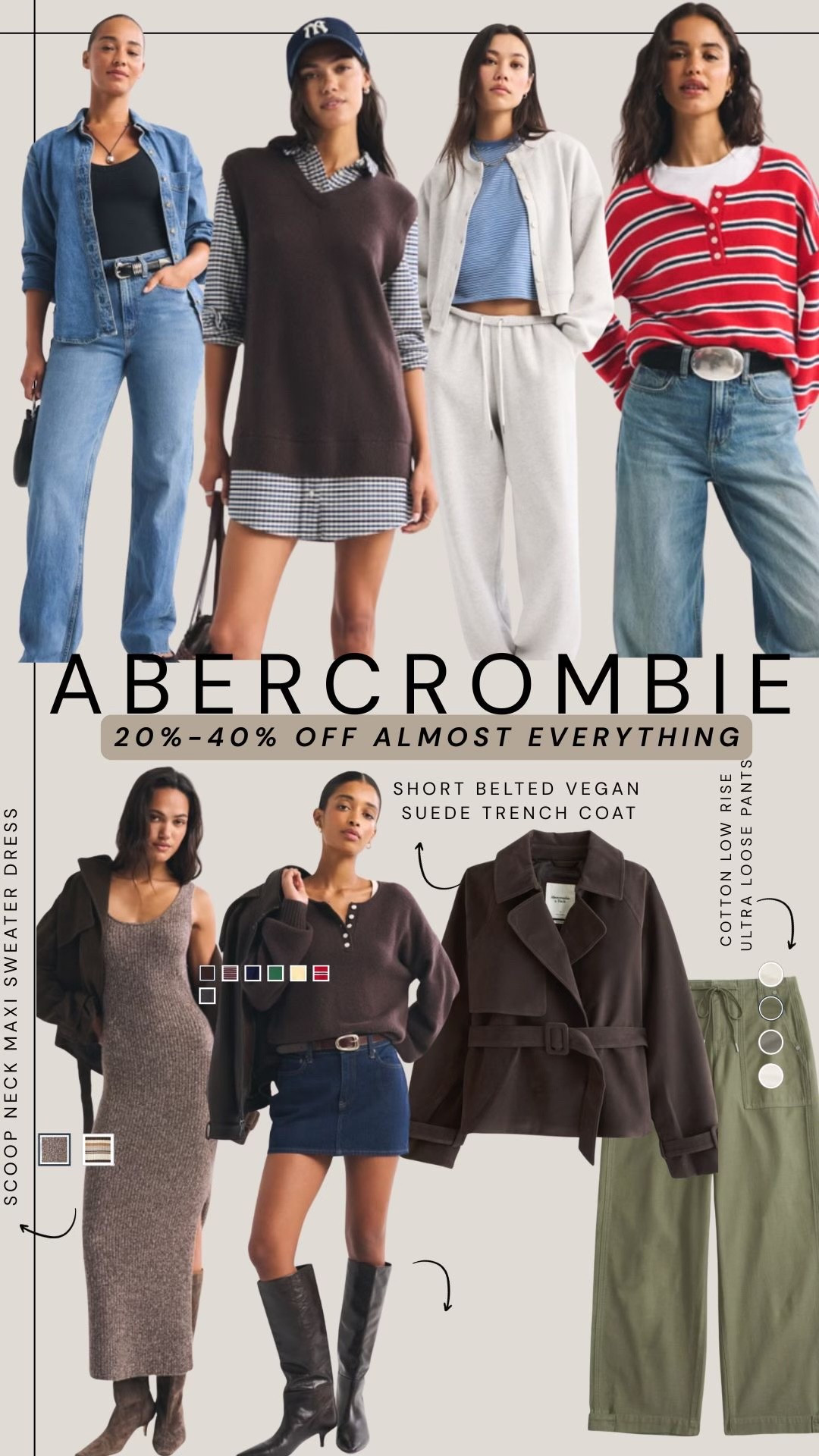 Abercrombie sale | 20-40% off almost everything

#LTKPlusSize #LTKSaleAlert #LTKSeasonal