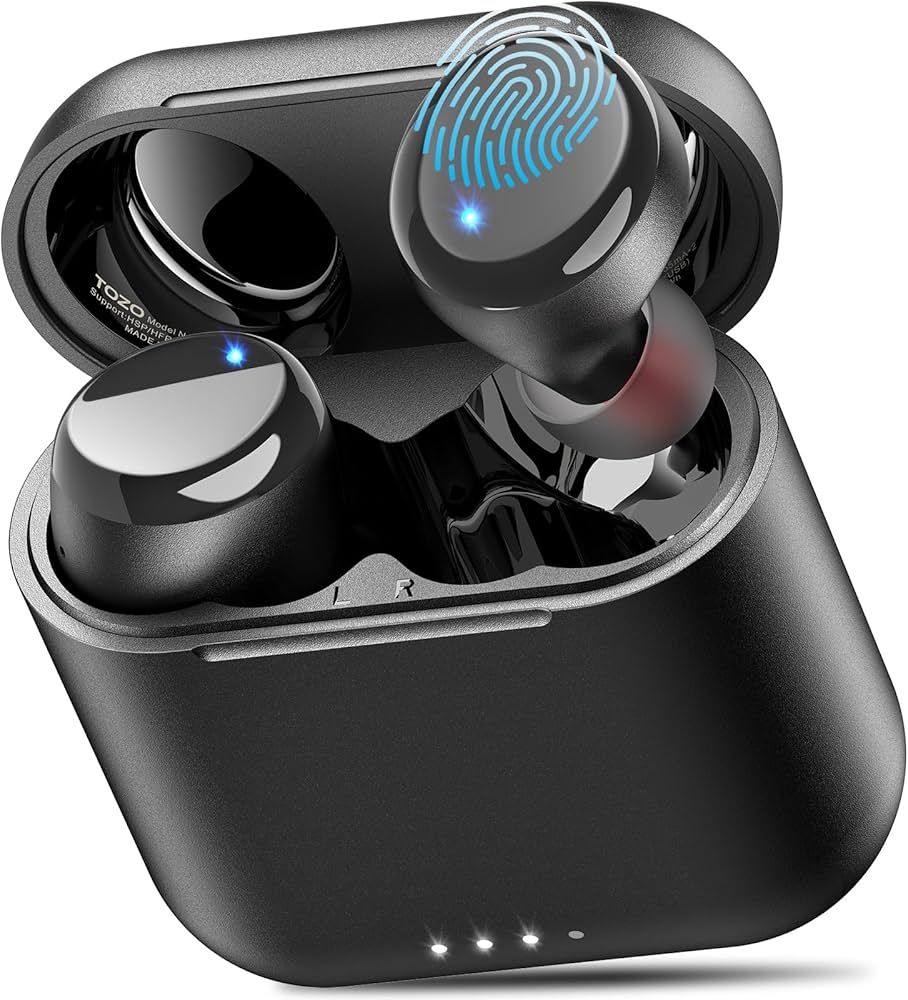 TOZO T6 (Ergonomic Edition) Wireless Earbuds Bluetooth 5.3 Headphones, APP EQ Customisable, 50Hrs... | Amazon (US)