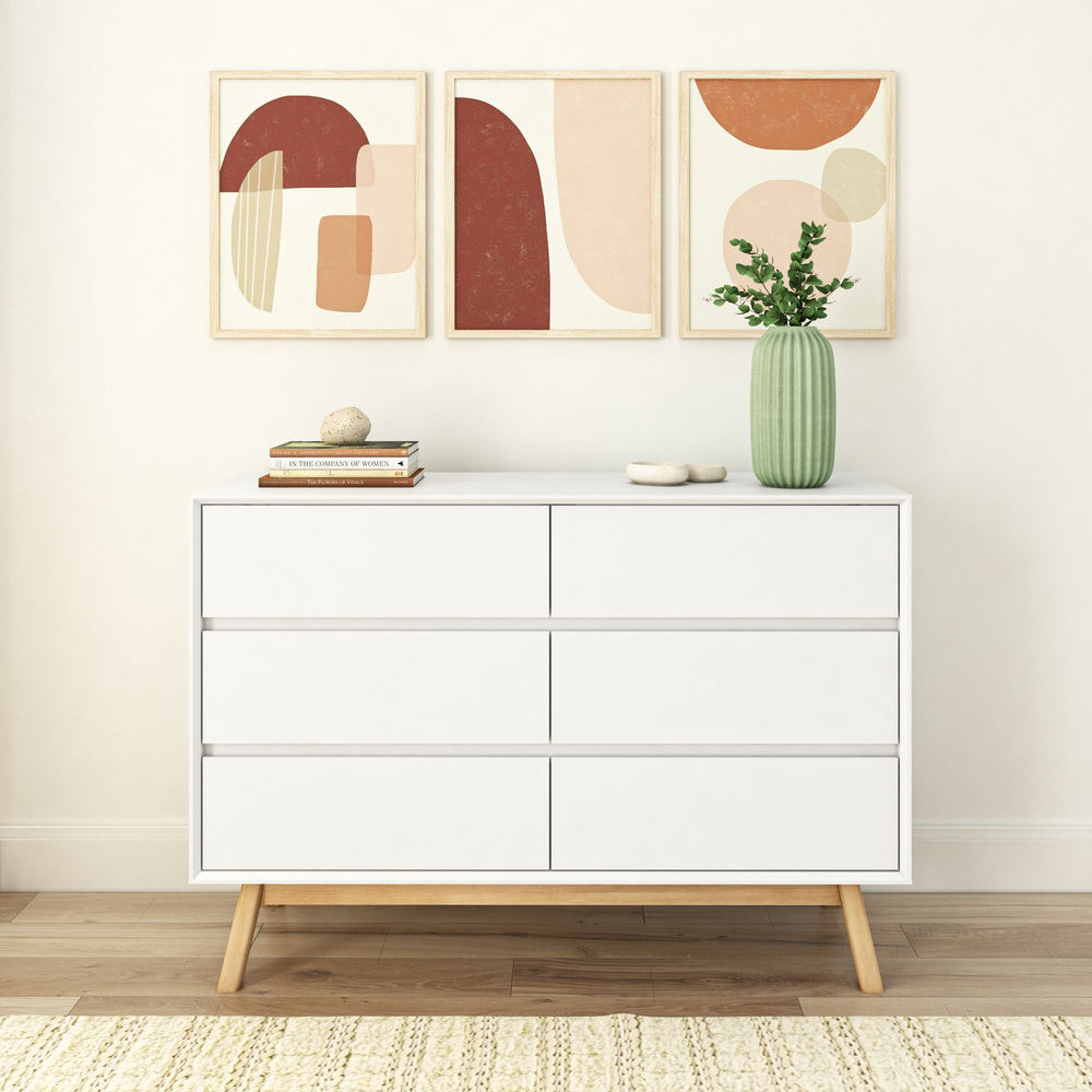 Mid-Century Modern 6-Drawer Dresser | Plank+Beam