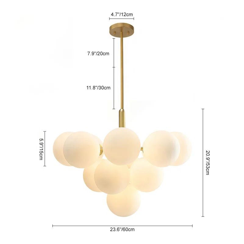 Delacroy 13 - Light Dimmable Tiered Chandelier | Wayfair North America