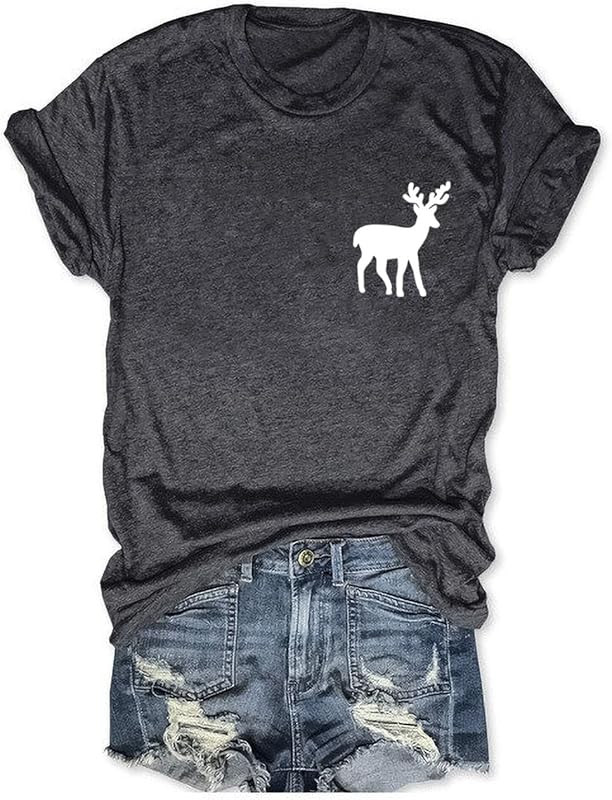 Womens Reindeer Alcohol Christmas Shirts Dasher Dancer Prancer Vixen Moscato Vodka Tequila Blitzen X | Amazon (US)