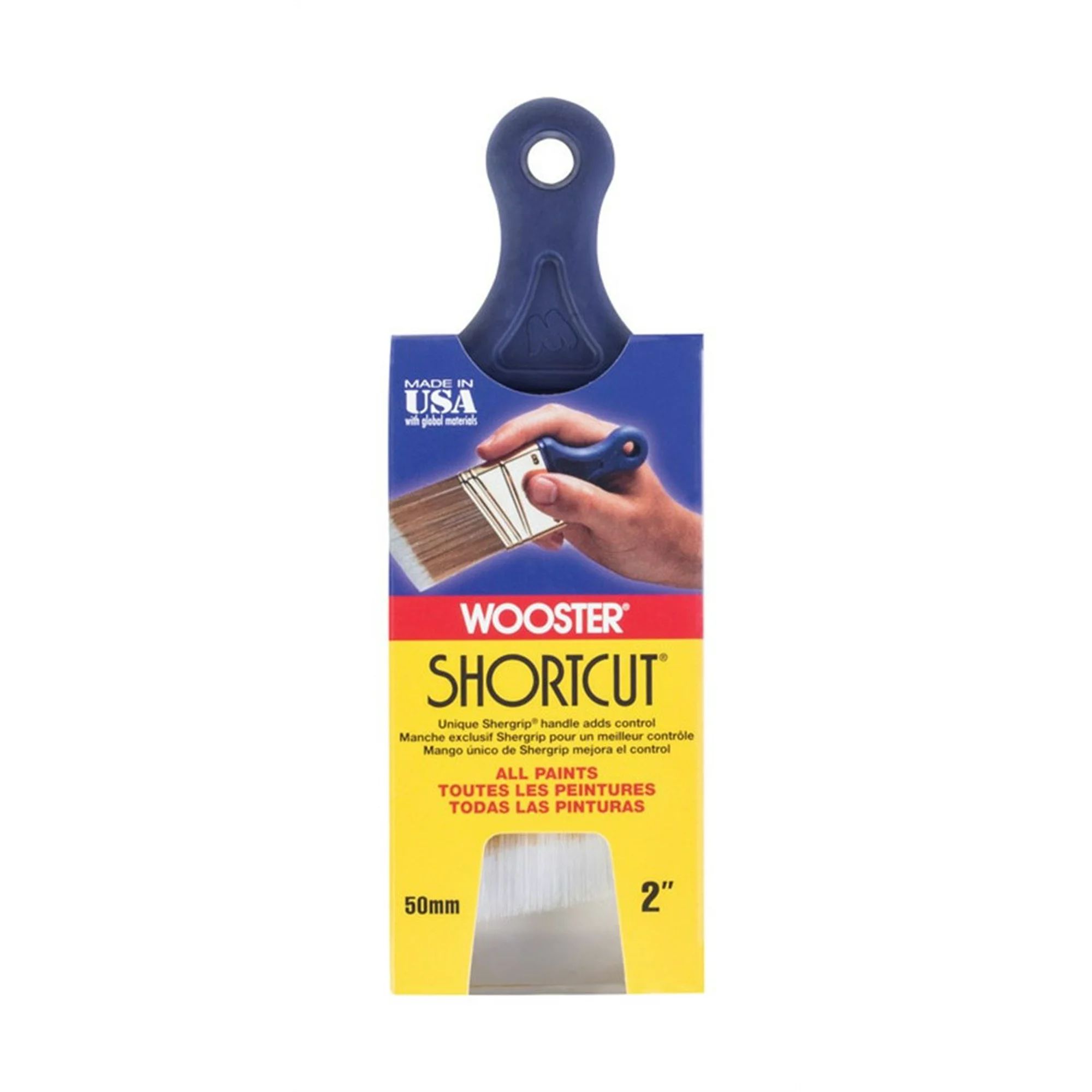 Wooster  Shortcut  2 in. W Angle  pnt Brush | Walmart (US)