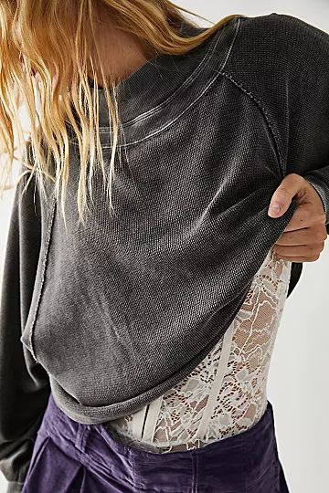 Fun Times Turtle Thermal Pullover | Free People (Global - UK&FR Excluded)