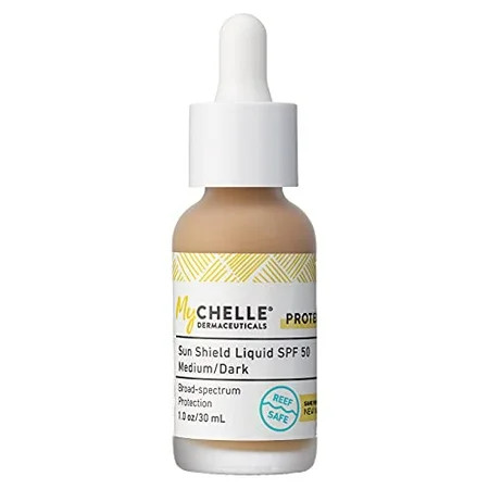 MyChelle Dermaceuticals Shield Liquid 50 Medium/Dark 1 Fl Oz | Walmart (US)