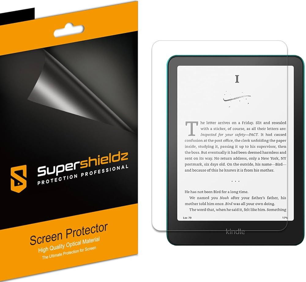 Supershieldz (3 Pack) Anti-Glare (Matte) Screen Protector for all-New Kindle Paperwhite & Kindle ... | Amazon (US)