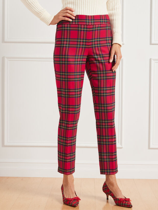 Slim Ankle Pants - Celebrating Plaid | Talbots