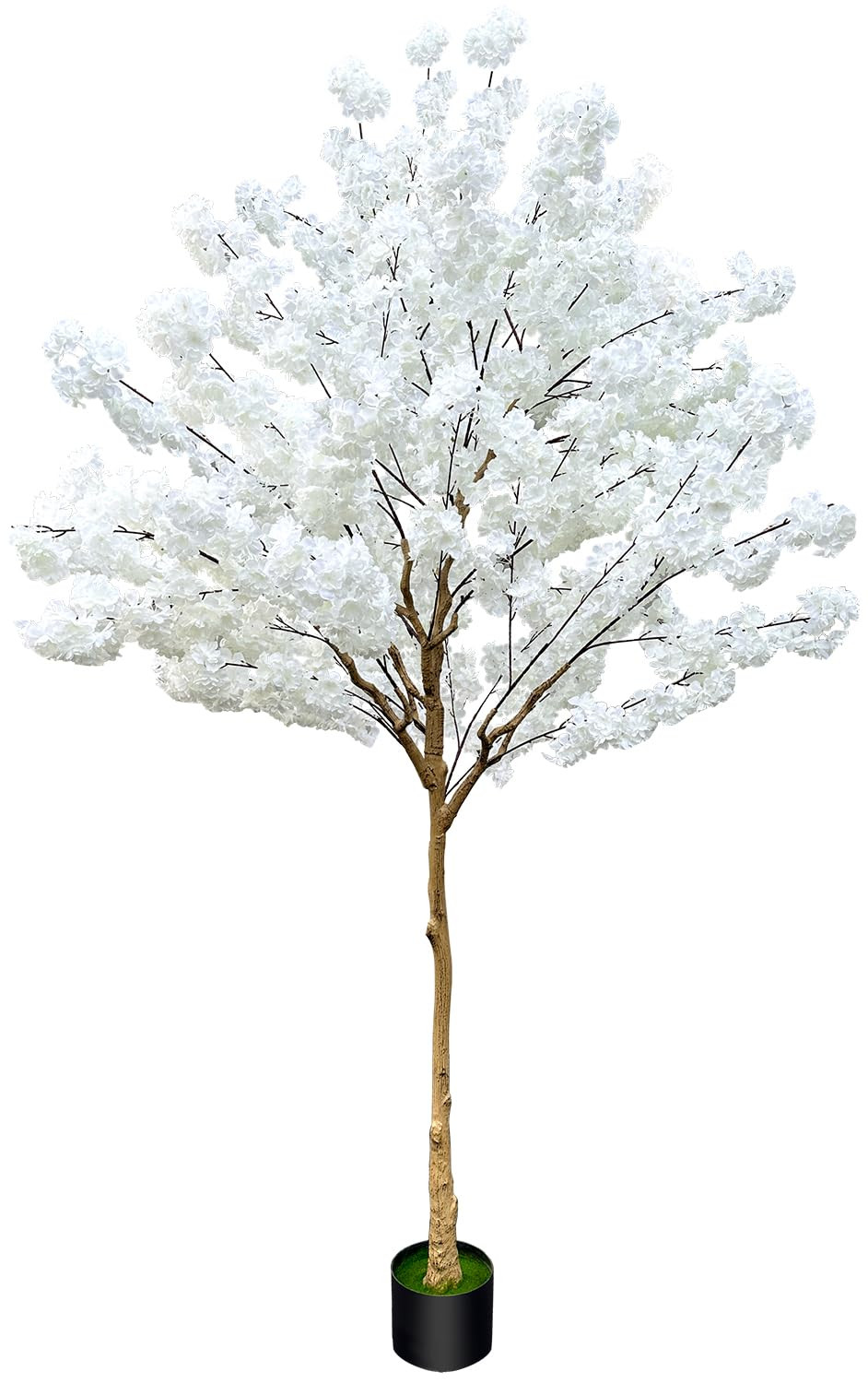 Artificial Cherry Blossom Tree 8.5ft, Faux Cherry Blossom Tree Fake Pink Cherry Tree for Wedding ... | Amazon (US)