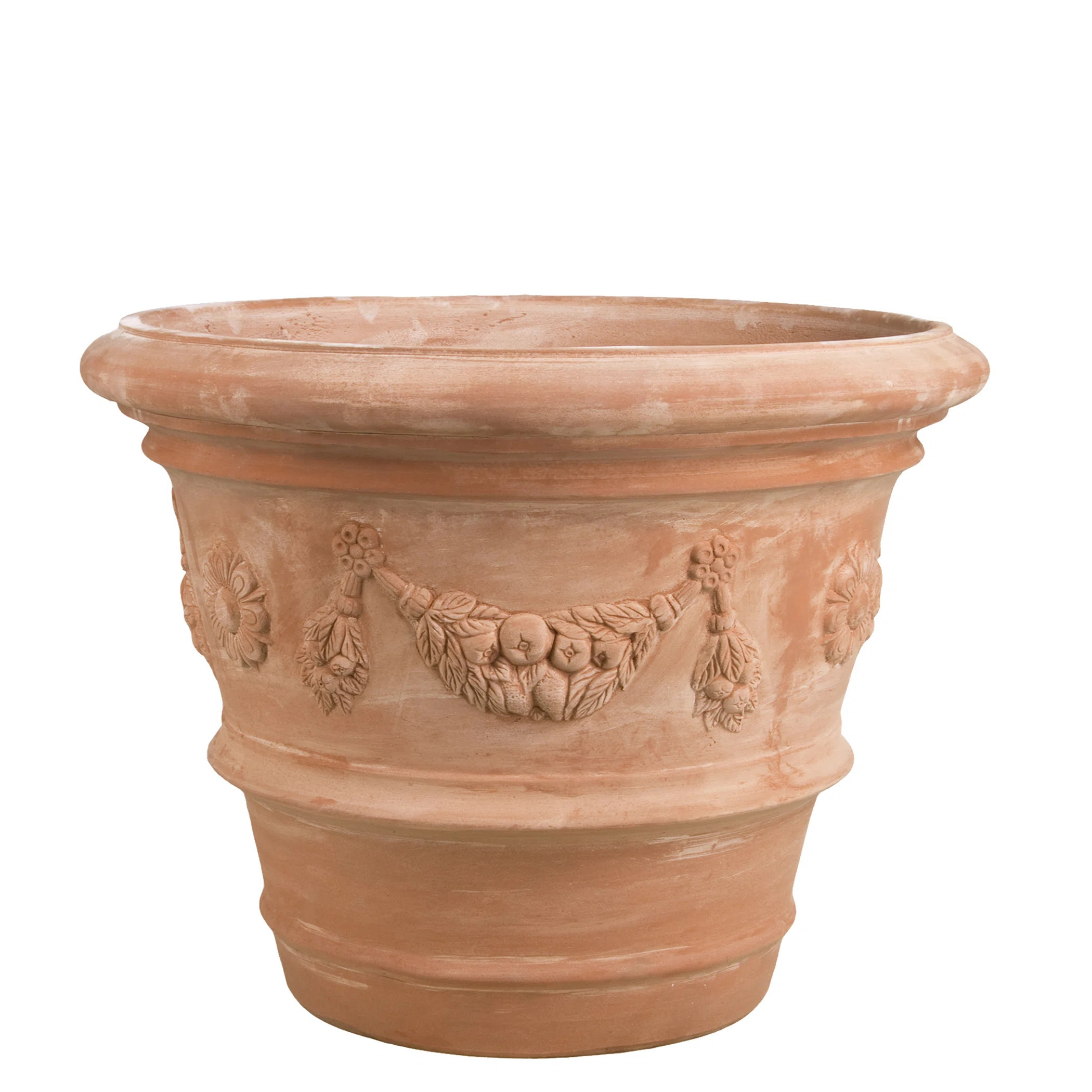 27.5 Wide Handmade Terracotta Planter | Wayfair North America
