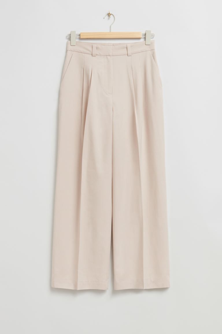 Tailored High-Waist Trousers | H&M (UK, MY, IN, SG, PH, TW, HK)