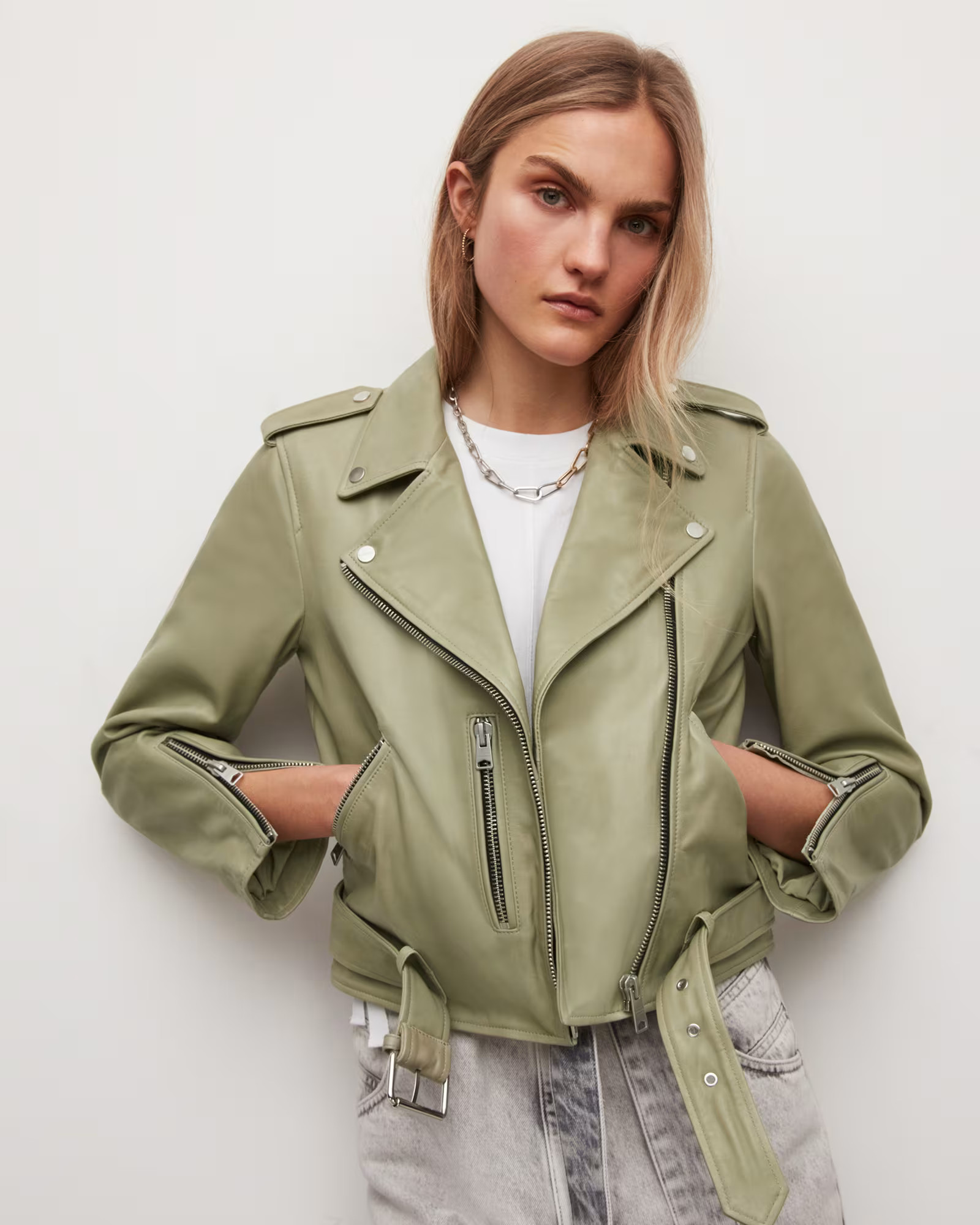 CONSCIOUS
 
Balfern Leather Biker Jacket


£339.00 | AllSaints UK