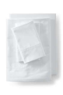 Supima Cotton No Iron Sateen Sheets - 400 Thread Count | Lands' End (US)