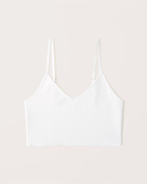Seamless Long-Line Bralette | Abercrombie & Fitch (US)