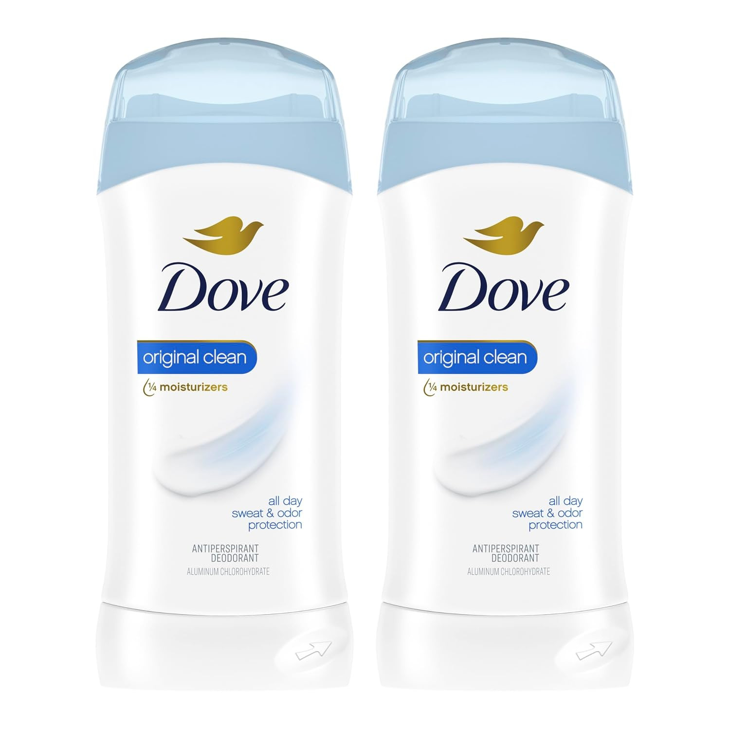 Dove Antiperspirant Deodorant Stick Original Clean 2.6 oz 2PK | Amazon (US)