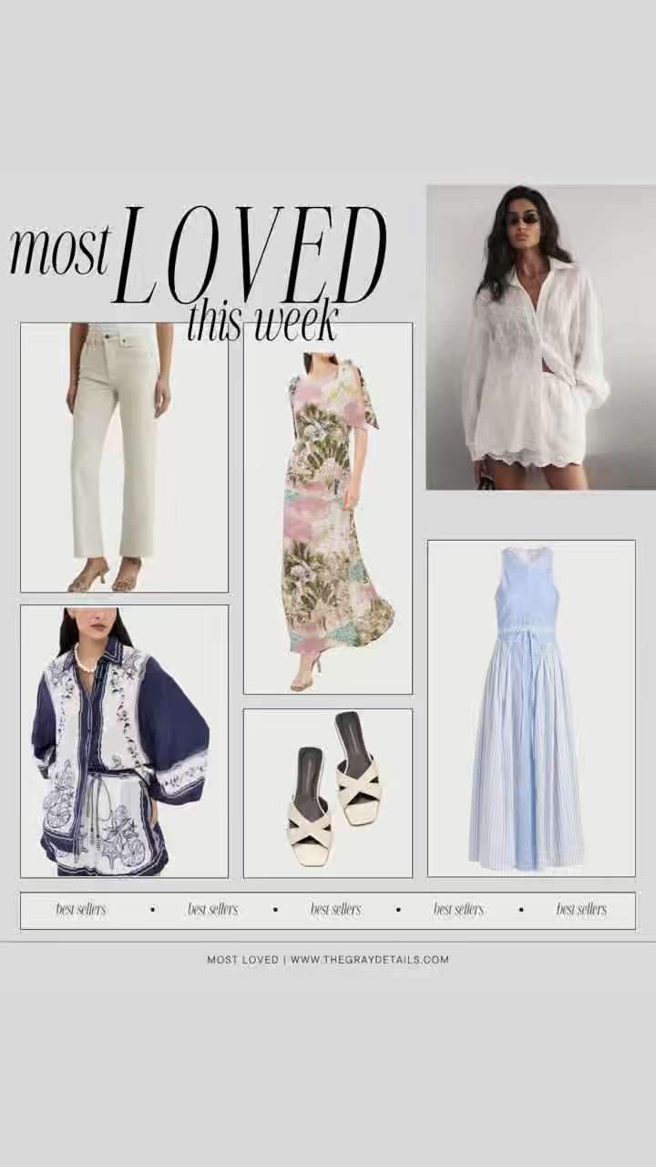 Sharing my most loved favorites of the week. From resort wear, jeans, dresses, sandals, and more.  

 #LTKgrwm #LTKootd #LTKSeasonal
