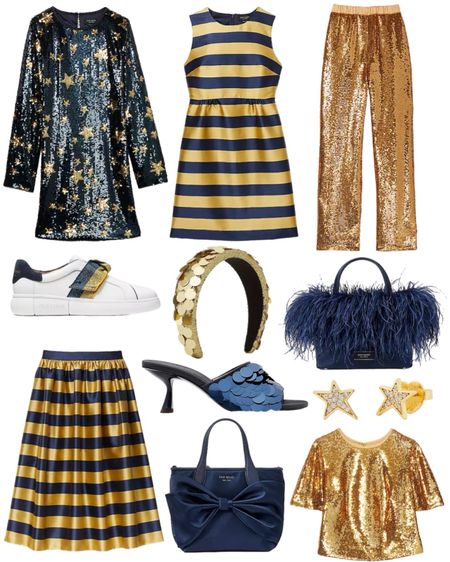 Sequins and sparkle! Love these holiday outfits and special occasion outfits. So fun! Okay, the feather trim bag is so fun. 

#LTKSeasonal #LTKstyletip #LTKHoliday