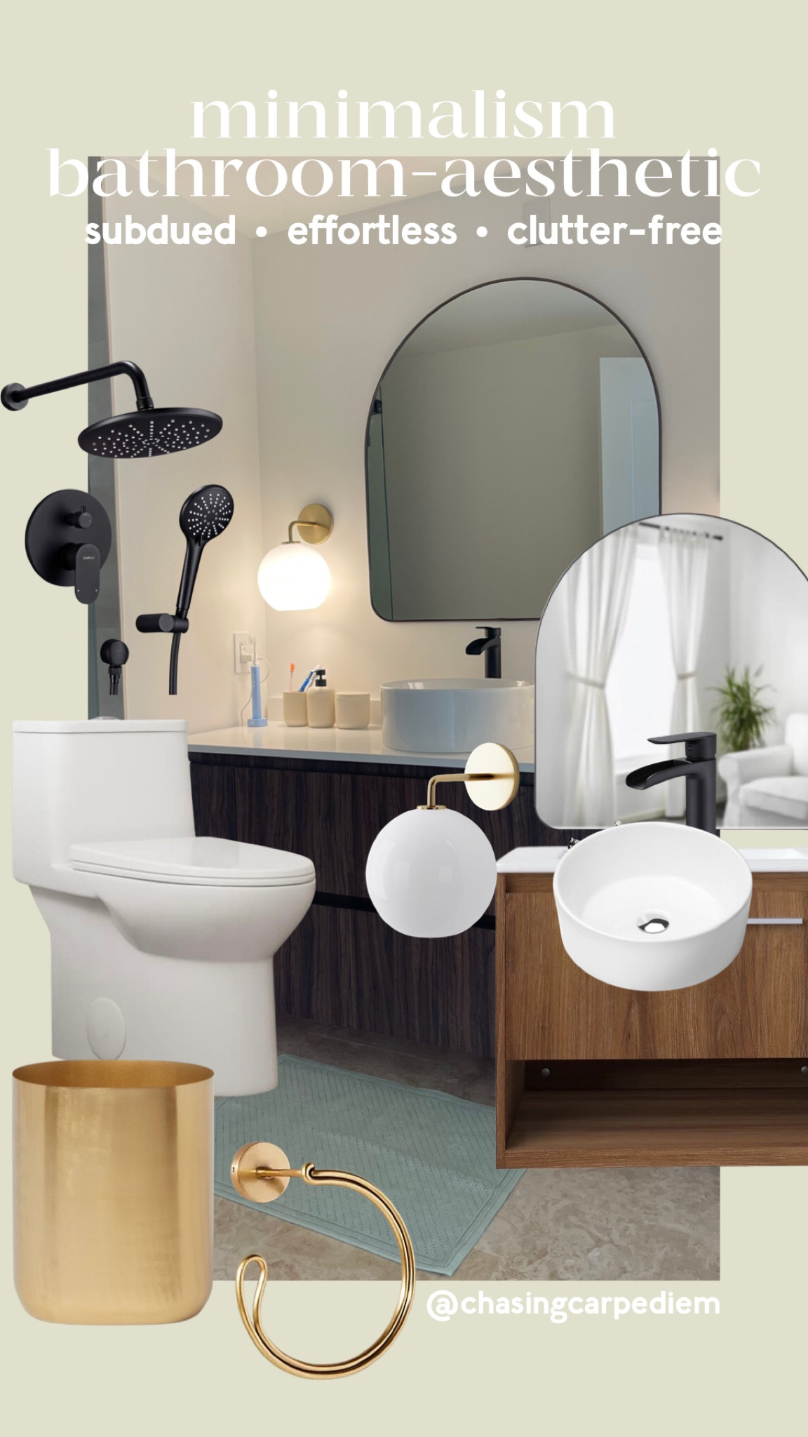 Minimalistic bathroom aesthetics • my bathroom remodeling must-haves

#LTKunder100 #LTKhome