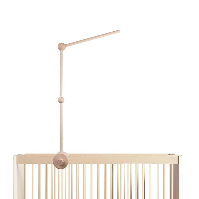 Baby Crib Mobile Arm - 30 Inch Wooden Mobile Hanger for Crib, Baby Mobile Holder for Baby Girls B... | Amazon (US)